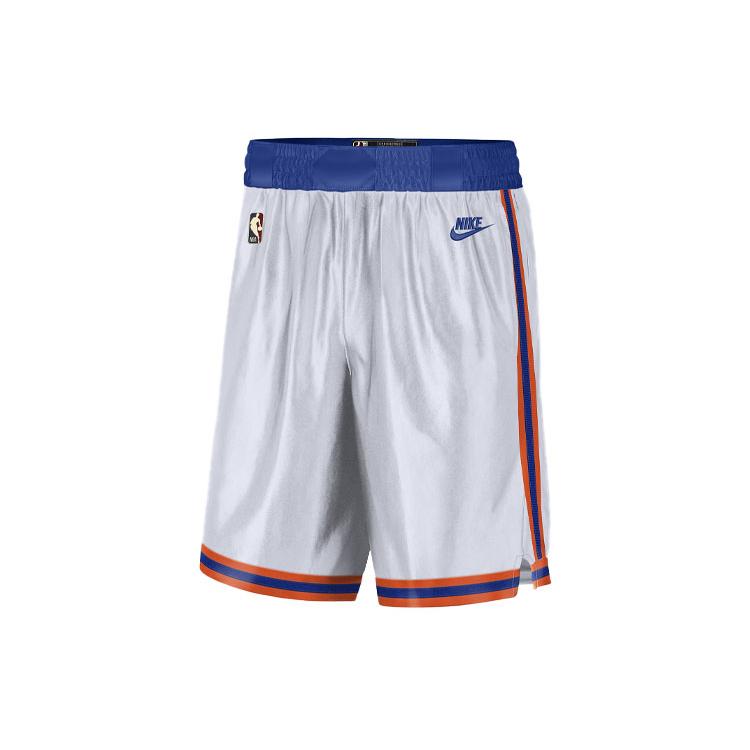 Nike DRI FIT NBA Basketball Shorts Men s White Blue DD1599-100 M
