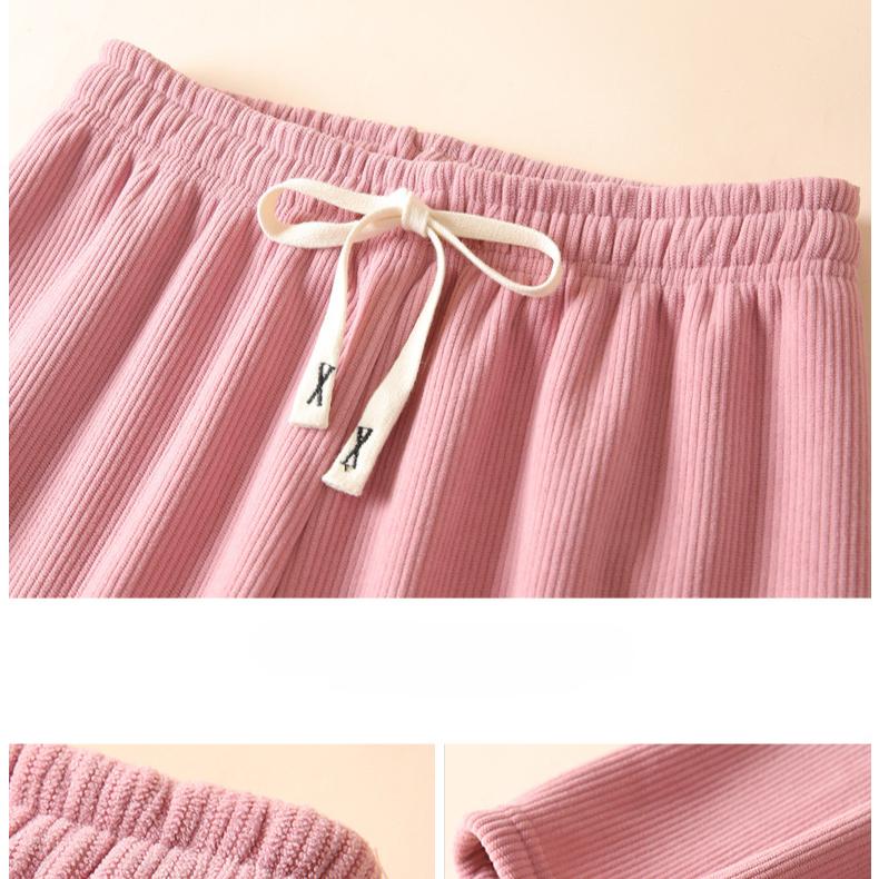 Butterfly Logo, High Waist, Loose and Flowing Figure, Casual and Loose Straight Tube, Slimming and Wide Leg Pants for Women