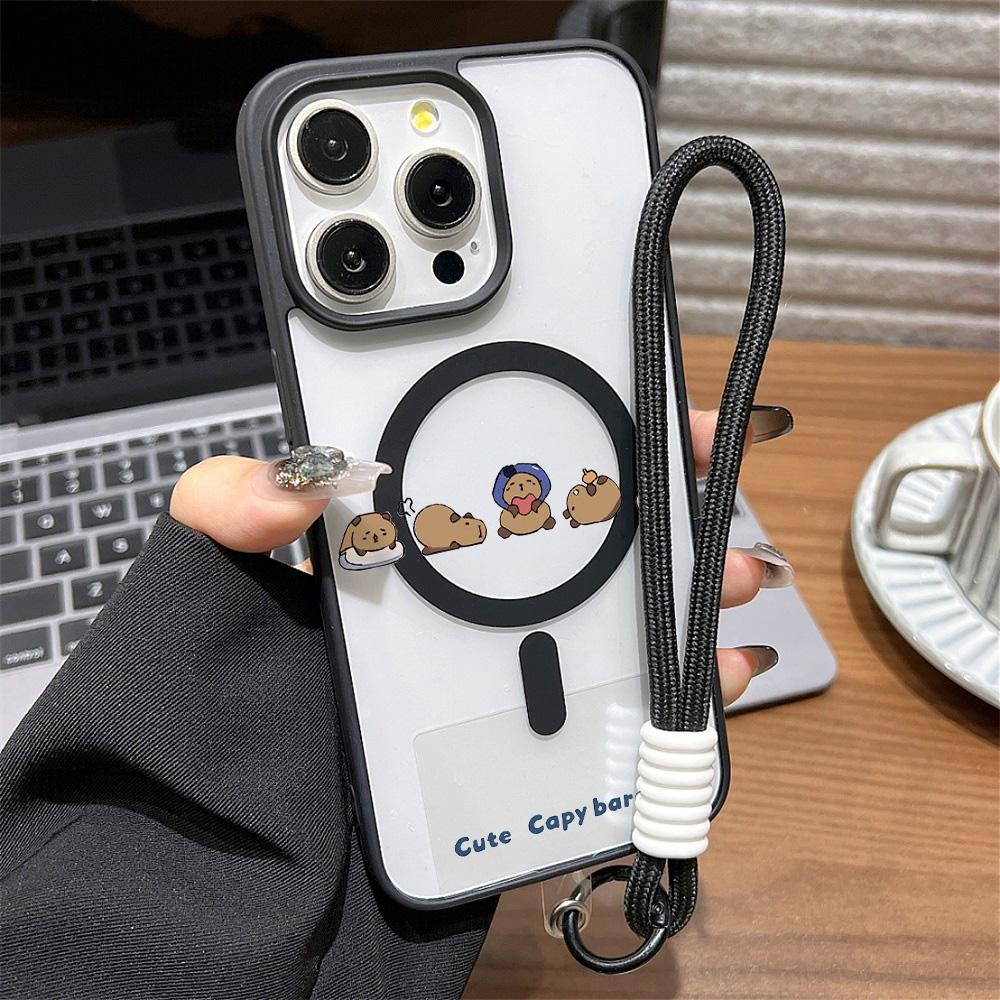 Magnetic Phone Case for iPhone  11 12 17 14 15 Pro Max 15 14 16 Pro13 14 15 16 Shockproof Case Mag-Safe Magnetic Ring Back Cover