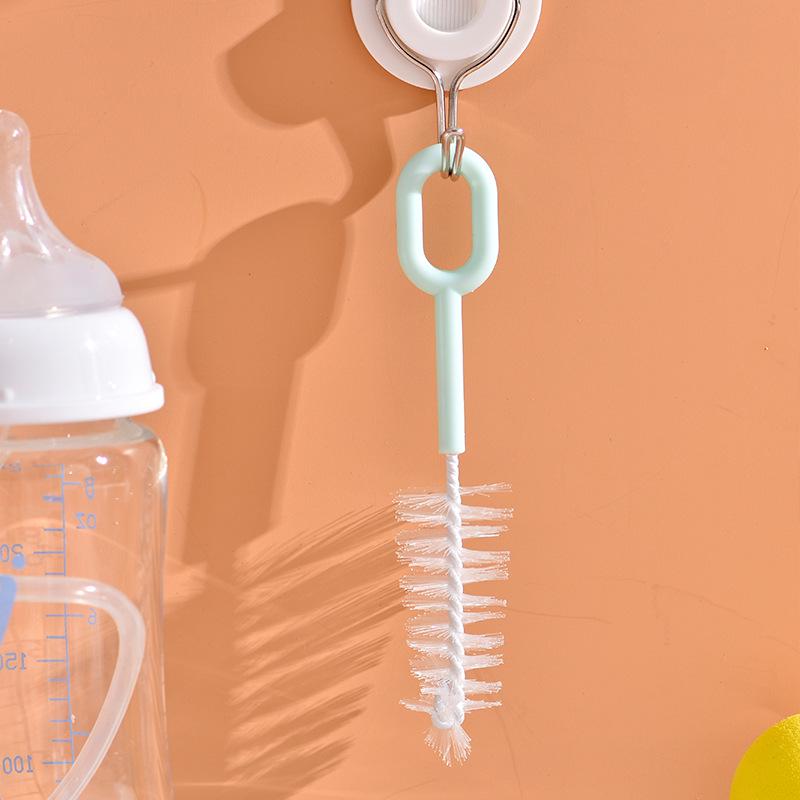 Nylon Baby Nipple & Bottle Cleaning Brush, Popsicle Mold Brush