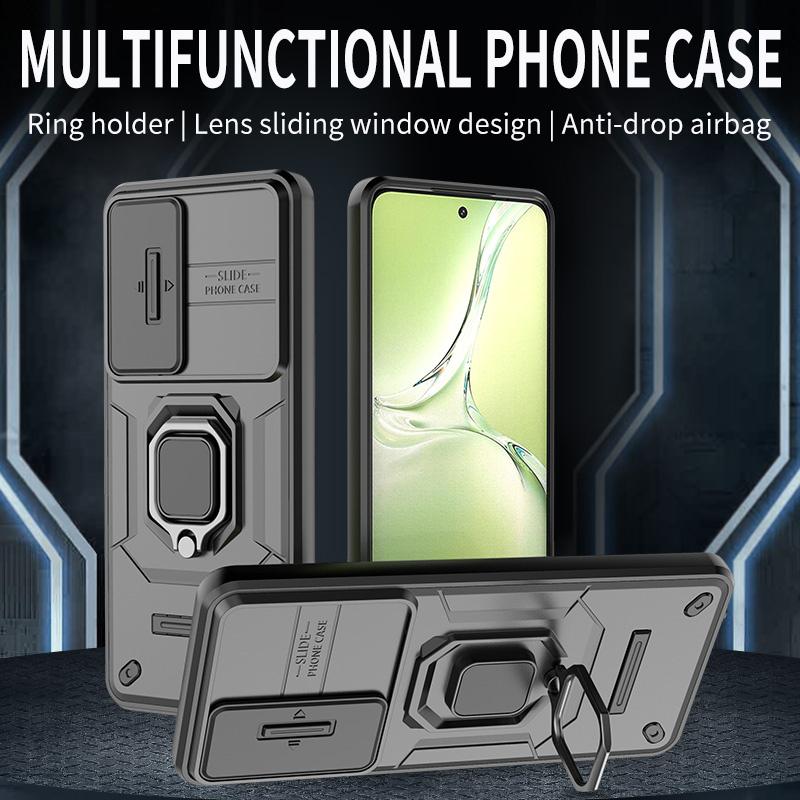 Armor Shockproof Case For OPPO A80 5G A3 Pro K12x A60 4G A3x Protective Cover Ring Magnetic Stand Holder Coque Fundas Capa