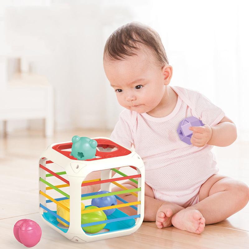 Baby Shape Sorter Toy Montessori Sensory Sorting Toys Motor Skills Training Games Kids Educational Toys For Children 1 2 3 Years