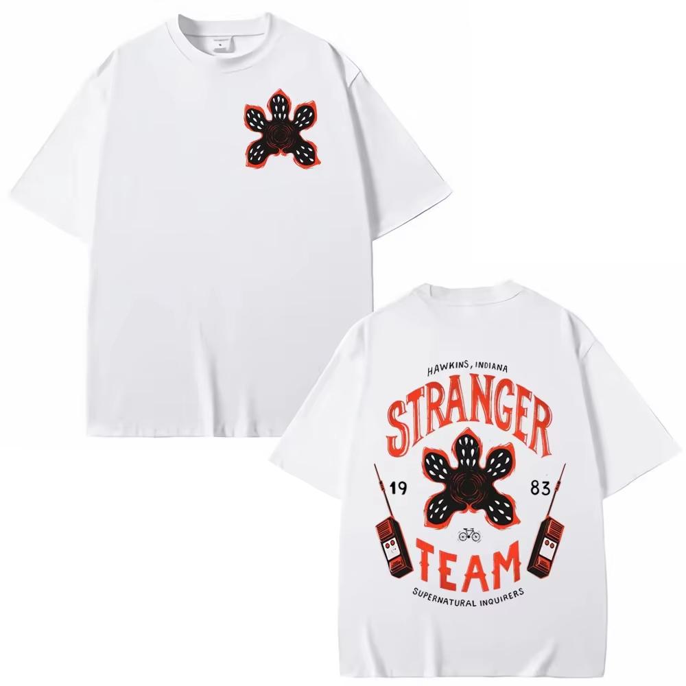 2026 New American TV Series Eddie Munson Demogorgon Tshirt Cannibal Flower Monster Graphic Print T Shirts