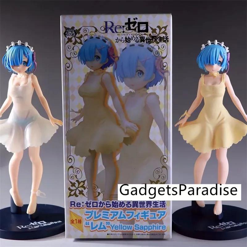 23cm Anime Re:Life in a different world from zero Rem Ram PVC Figure Model Collectible Toy