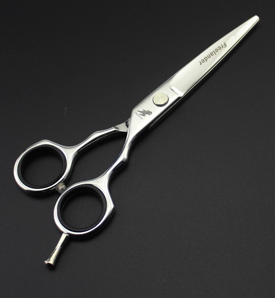 Professional Japan 4Cr 6 Inch Black Cut Hair Scissors Haircut Sissors Thinning Hair Cutting Shears Hairdresser Scissors