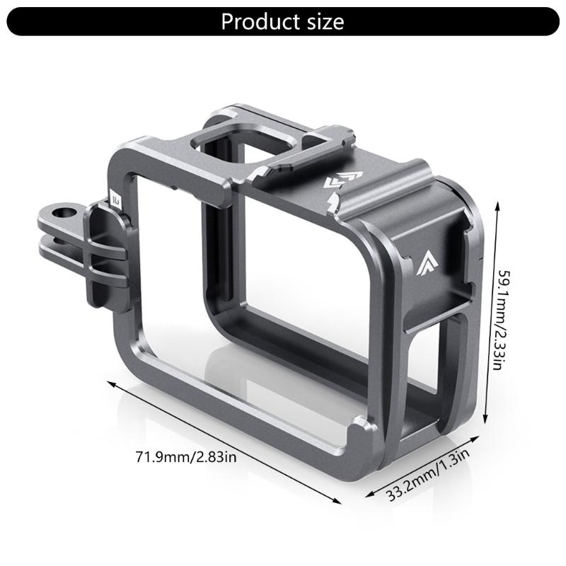 Metal Camera Frame Cage Lightweighted Enhances Protections For 13/9 12 Cameras Case Secure