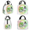 Geckos Garage Dibujos Animados Niños Bolsa de Almuerzo Térmica para Niños Refrigerador Escolar Caja Térmica para Comida Bolso Portátil Contenedor de Fiambreras a Prueba de Fugas