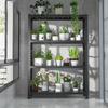 WEZHO 4-Tier Heavy-Duty Iron Storage Shelf