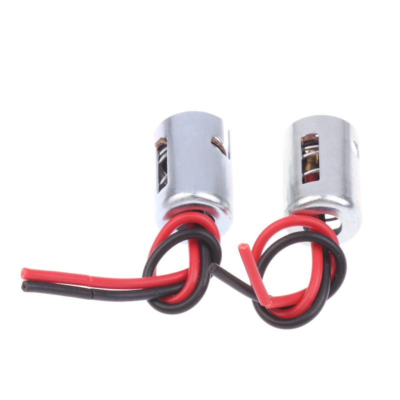 4Pcs Car Brake Light Turn Signal Light Harness Led Lamp Adapter Ba15D Led Light Bulb Socket Holder Diy Accessories