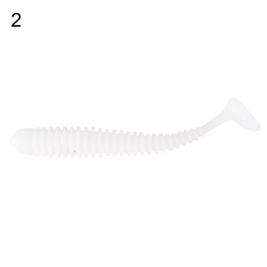 MUQZI Sports Accessory 10Pcs/Set Mini Fishing Artificial Soft Vivid Lure Wobbler Worm Swim Bait
