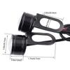 4PCS Motorcycle LED Eagle Eye Driving Light Reverse Backup Light Fog Lamp Headlight 12V 3W Daytime Running Lamp Moto Accessories