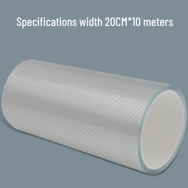 Universell gjennomsiktig karbonfiber bil dørterskelbeskytter og antikollisjonslist for velkomstpedal og bagasjerom