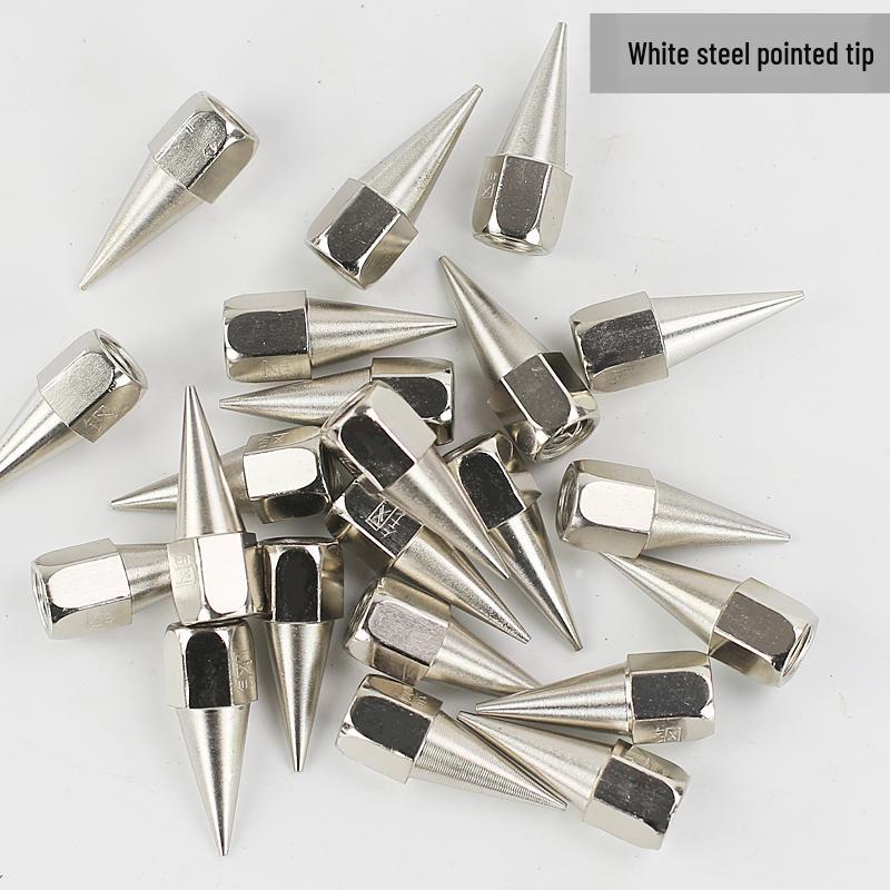 Needle-Type Grease Gun Nozzle Tip Set, Rigid Barrel, Pointed Grease Nozzle Head, Tube Accessories