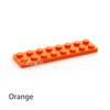 40pcs DIY Building Blocks Thin Figures Bricks 2x8 Dots 13Color Educational Creative Size Compatible With 3034 Toys for Children