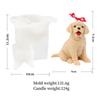 Animals Pet Teddy Puppy Silicone Candle Mold Dog Cat Bulldog Soap Ornament Handmade Scented Resin Plaster Mould