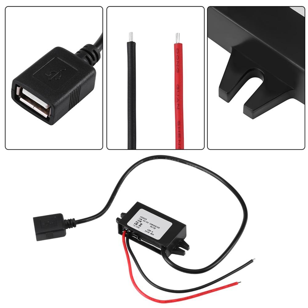 12V till 5V DC-DC Buck-omvandlare Bred Inspänning Spänningsregulator Modul Elektronik