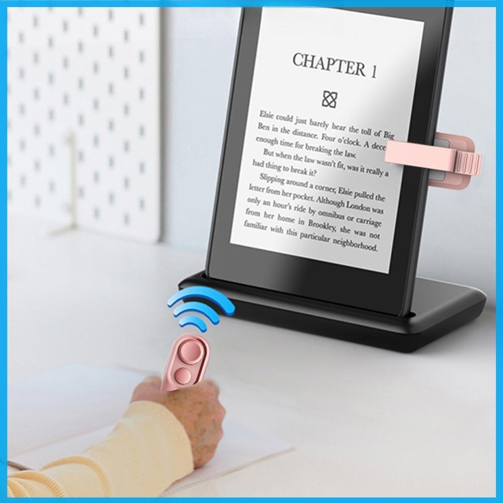 Multi-purpose Controller Phone Camera Video Record Remote Triggers Wireless Remote Control Page Turner Clicker