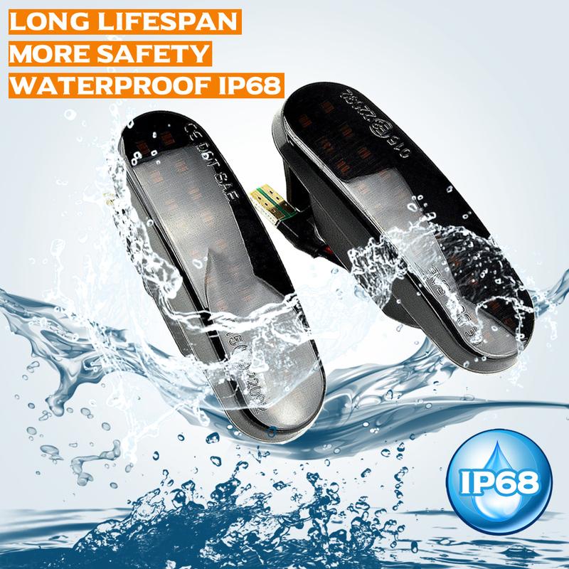 Dynamic Car LED Side Marker Light Turn Signal Lamp For Fiat Panda Punto Evo Stilo Qubo Peugeot Citroen Lancia M(350)