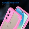 Armor Series For Samsung Galaxy A16 5G/4G Case PC+TPU Semi-Transparent Frosted Finish Protective Phone Cover