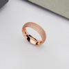 Round Full-diamond Ring, Three-color Precision Craftsmanship Version, Suitable for Gift-giving and Daily Wear, Non-allergenic Material