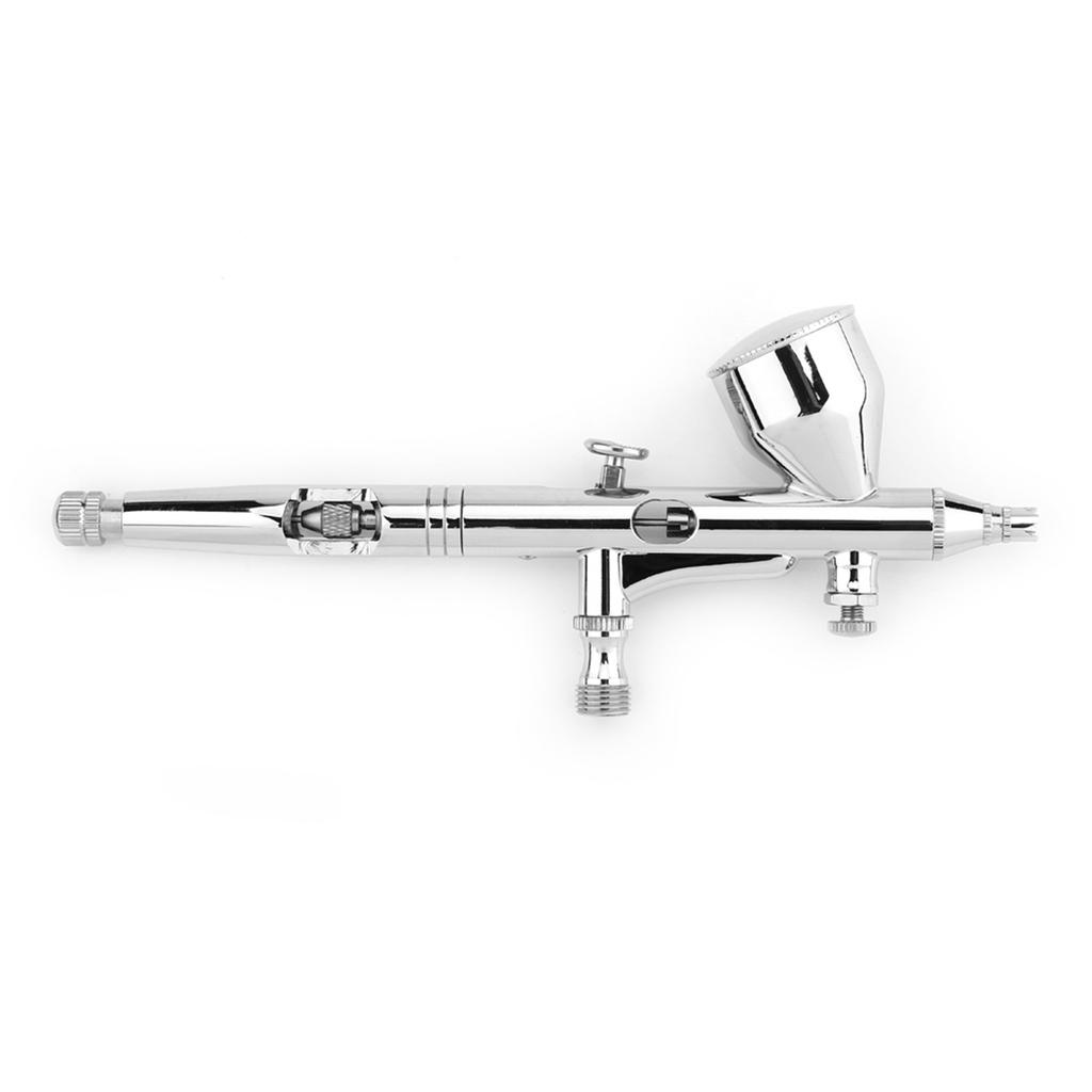 0.2MM Gravity Feed Dual action Airbrush Kit for Cake Decorating Makeup Nail Art