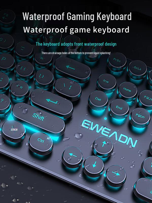 You Shi Pioneer Mechanical Feel Keyboard & Mouse Set