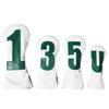 Number Print Golf Club Protector 1 3 5 U Wood Headcover Golf Head Cover  Driver Fairway