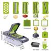 14/15/16 In 1 Multifunctional Vegetable Chopper Slicer Shredder with Basket Fruit Slicer Potato Shredder Carrot Grind Gadgets