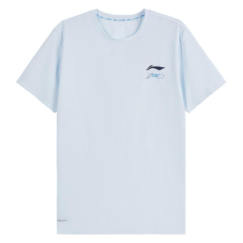 Li Ning T Shirt Men s Rural Blue ATSV399-4 2XL