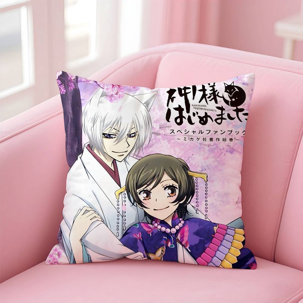 Anime K-Kamisama Liebe Kissenbezug Musterdruck Kissenbezug Wohnzimmer Sofa Kissenbezug Schlafzimmer Zimmerdekor