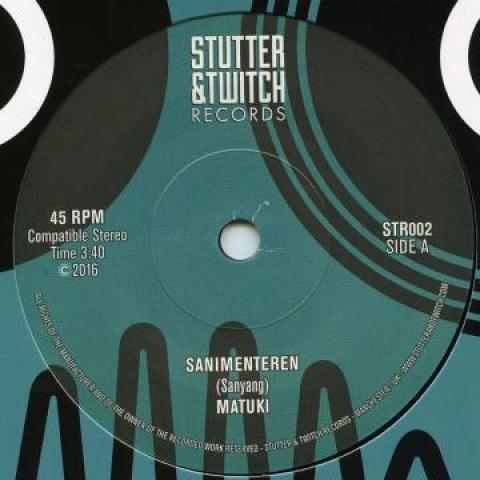 

7inch Record MATUKI - Sanimenteren / Injo (Shunya Remix) STR002 Stutter & Twitc 2016 Europe World Music