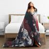 Soft Warm Blanket Travel Office Nijiro Murakami Alice In Borderland 3 Throw Blanket Flannel Bedspread For Bedroom Sofa Bed Cover