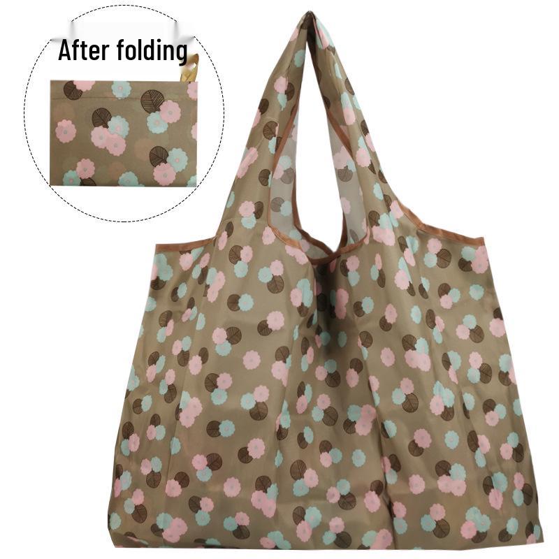 Eco-friendly Foldable Storage Tote - 210D Oxford Cloth, Waterproof & Large Capacity