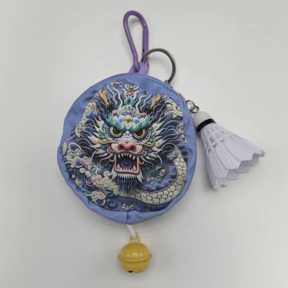 Colourful Mini Purse Bag Pendant Bag Hanging Car Keying Dragon Bag Keychain  Backpack Decor