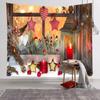 Christmas Tapestry Room Decor Fabric Backdrop Wall Hanging for Bedroom Popular Online Direct Machine Washable Polyester Modern