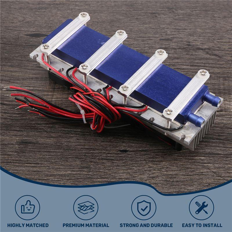 ABKL-288W Thermoelectric Peltier Refrigeration Cooler DC12V Semiconductor Air Conditioner Cooling System DIY Kit