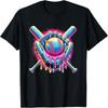 Baseball Drip Für Jungen Eiscreme Drip Jugend Jungen Baseball T-Shirt