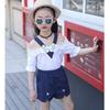 Kids Baby Girls Lace T-shirt Tops Pants Shorts Summer Outfits Clothes