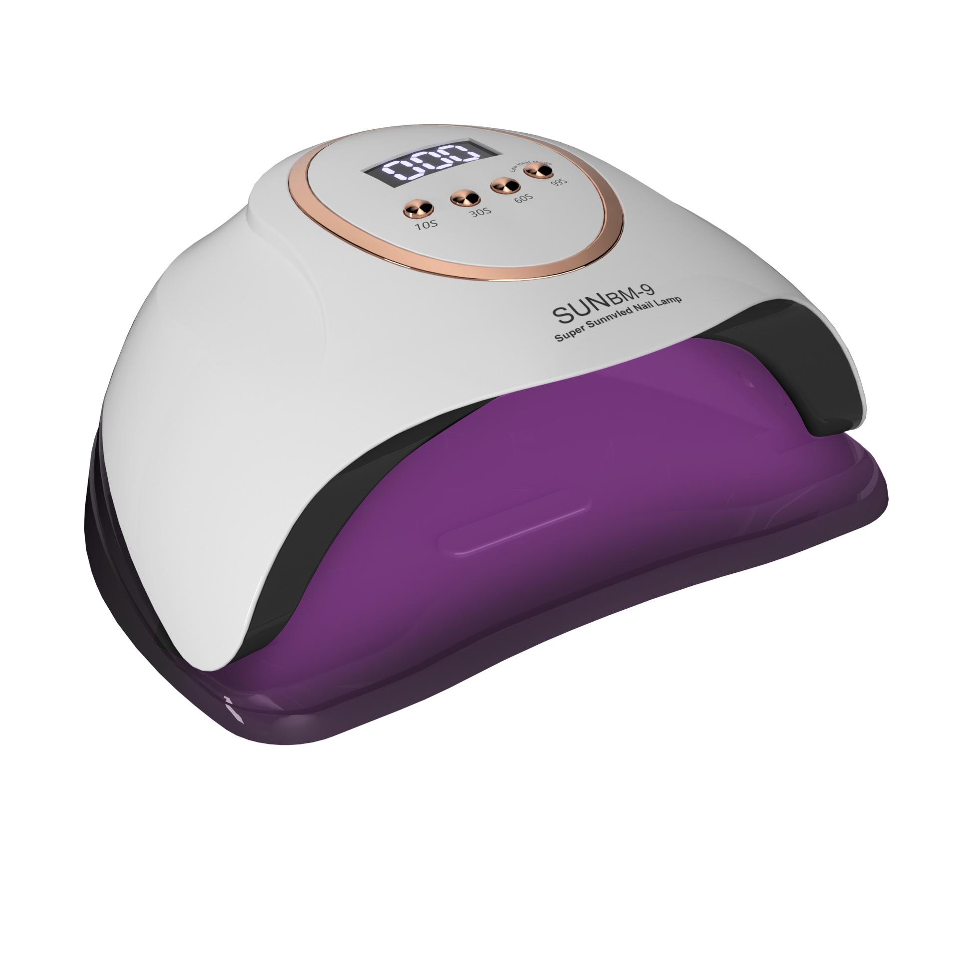 

66 LED UV Nail Lamp with Red Light Therapy - Non-Blackening Gel Polish Dryer