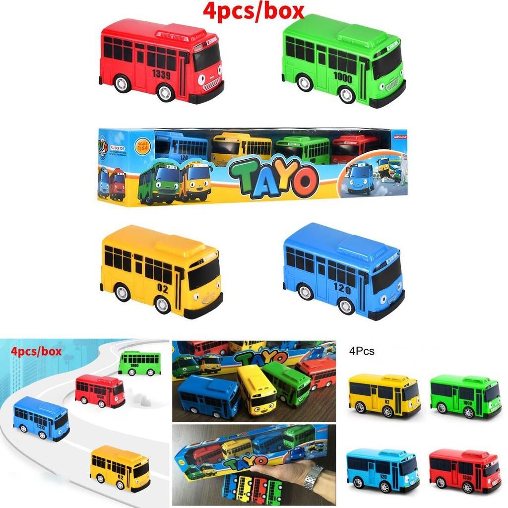 High-quality Mini Bus In Nine Colors With Working Doors Educational Toy Set