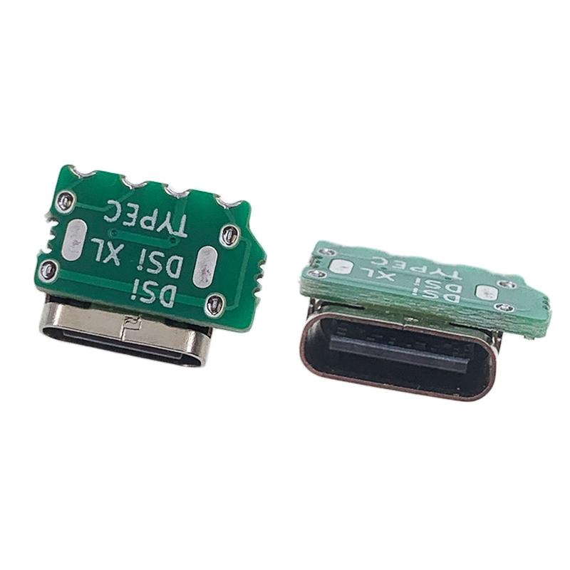 1 Piece Game Consoles Accessories Usb-C Replacement Charge Port For  Ndsi/Ndsixl Convert To Usb Type C Charging Socket