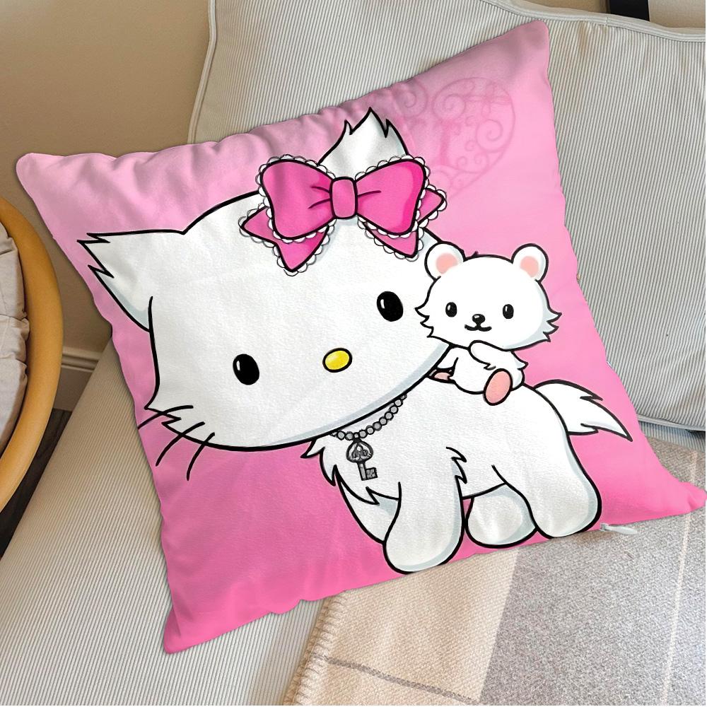 Kawaii C-Charmmy Kittyes Cushions For Decorative Sofa Cushion Covers Room Decorating Items Gifts Decoration Home