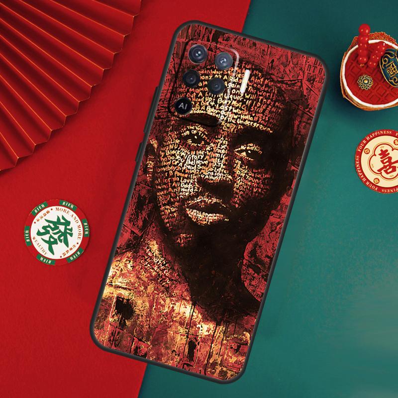 Tupac 2pac Shakur For OPPO A57S A54S A53S A58 A78 A98 A16 A76 A96 A54 A74 A94 A5 A9 A52 A72 A15 A17 A77 Case