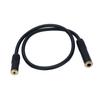 Professional Stereo Sound Cable 6.35mm 1/4in Female to 3.5mm 1/8in Female  Music Instruments