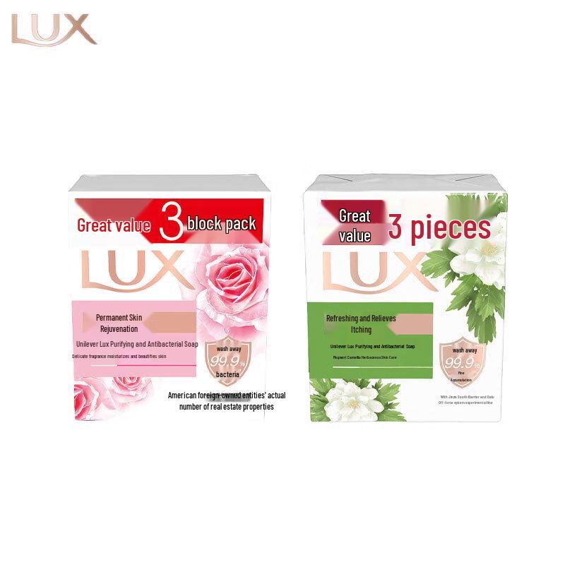

LUX Detox & Refreshing Floral Soap Family Pack