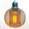 Double Layer Lamp Cage Retro Design Metal Mesh Lampshade Hollow Iron for Restaurant