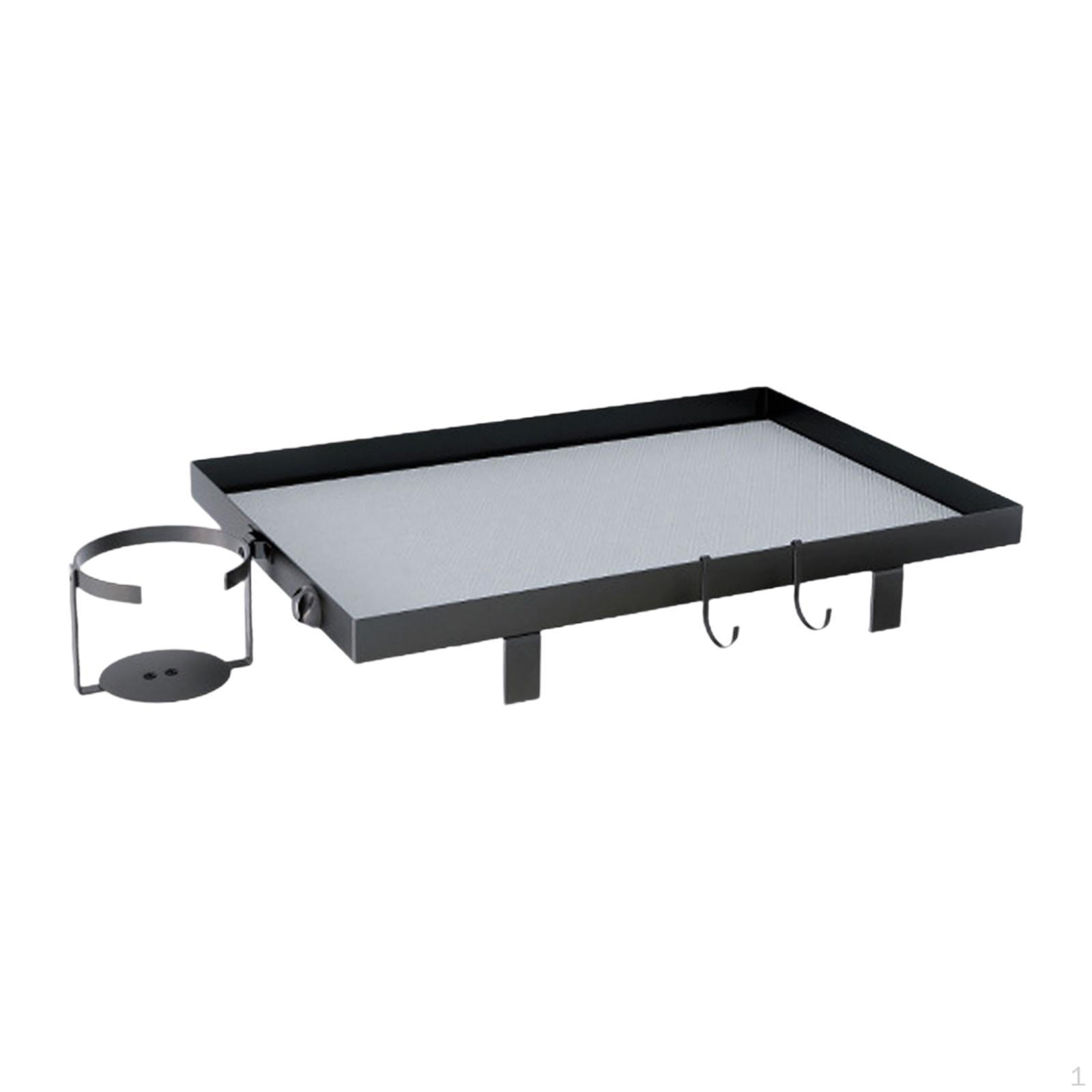 

Полка прикроватная, Органайзер-поднос для тумбочки, Съемная полка-зажим для рамы для небольшого пространства, Общежитие