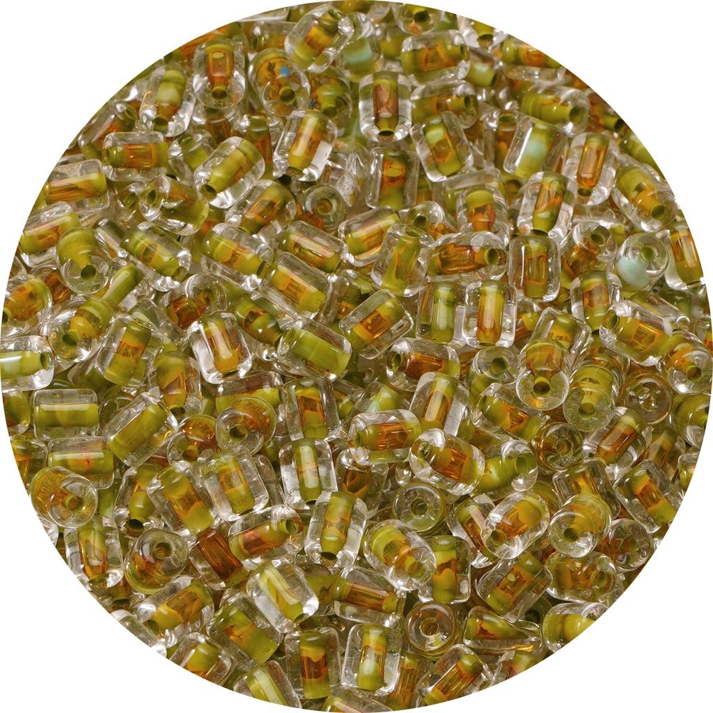 80Pcs Domestic High-Quality Glass Seed Beads Cylinder Retro Ink Wash Bead For DIY Bracelets Necklaces Jewelry Making