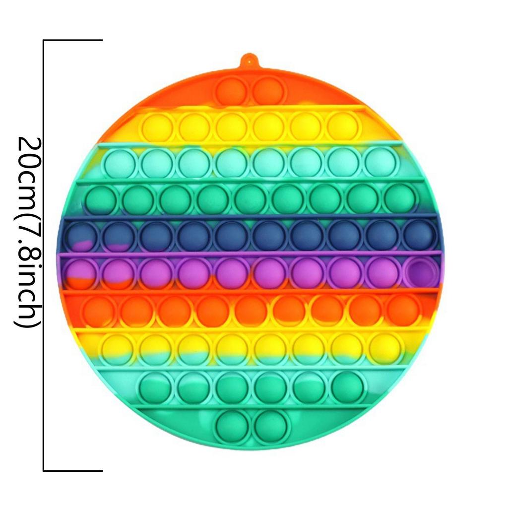 Senzorická hračka 1PC Push Bubble se speciálními potřebami ulevující od stresu