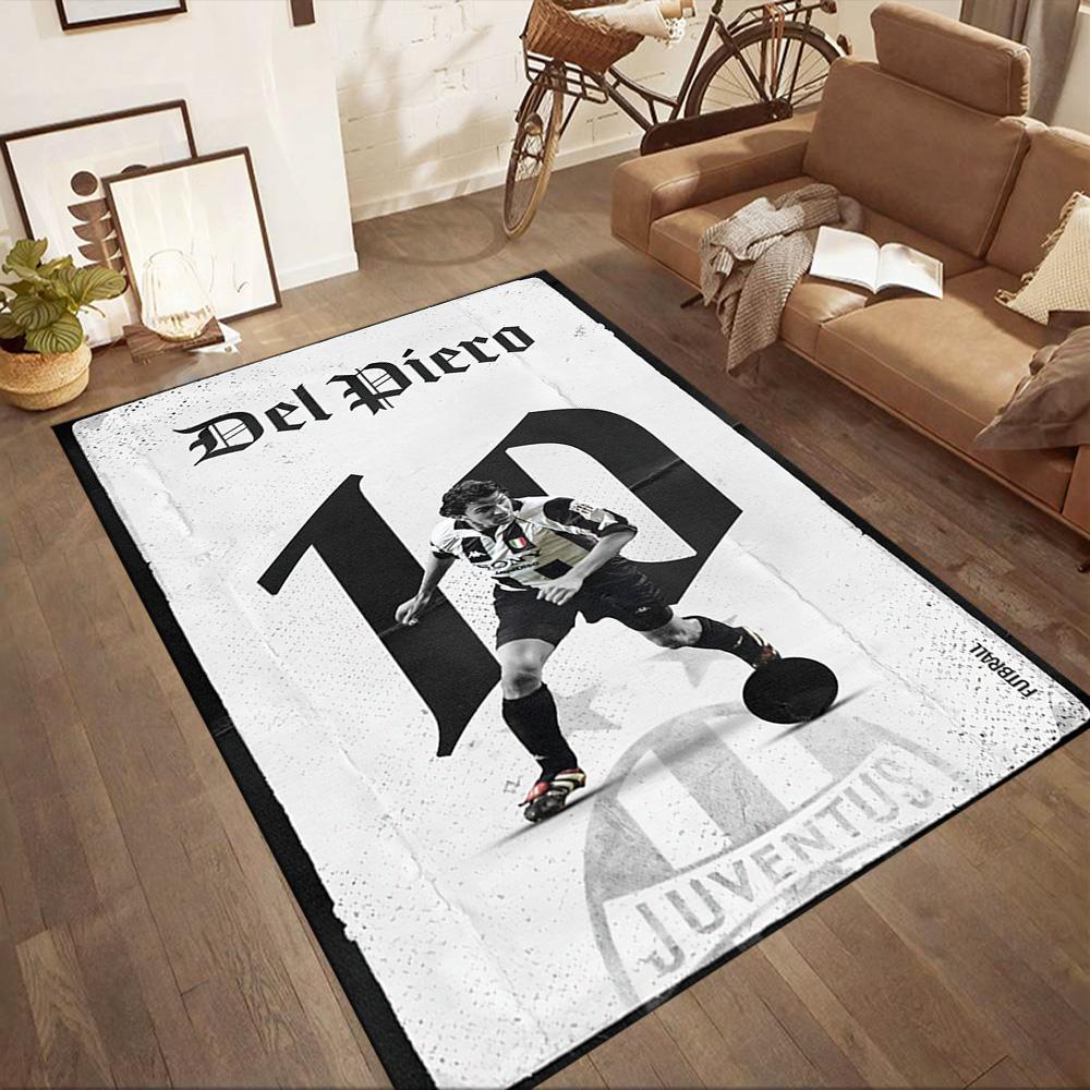 Juventus Floor Rug Office Rug Perfect For Game Room Foyer Outdoor Kitchen Antislip Rug Anime Office Decor Luxury Gift For Birthday Christmas Wedding